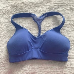 blue lululemon sports bra